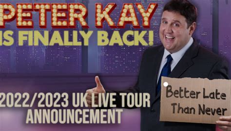 peter kay tickets manchester